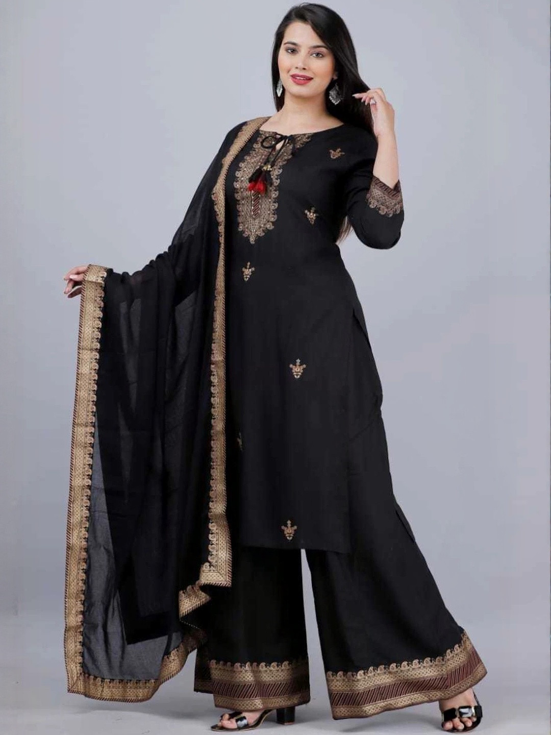 shoecom Ethnic Motifs Printed Kurta Set