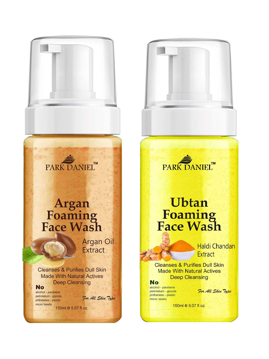 Park Daniel Ubtan Foaming Face Wash With Vitamin E - 150 ml