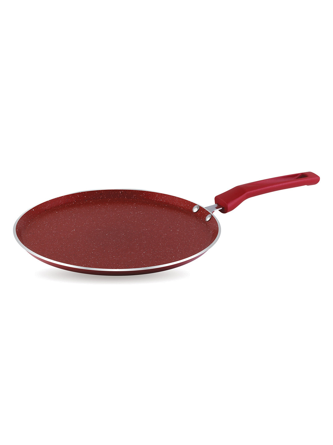 Jaipan Wonder Red Easy to Clean Induction Based Aluminium Dosa Tawa