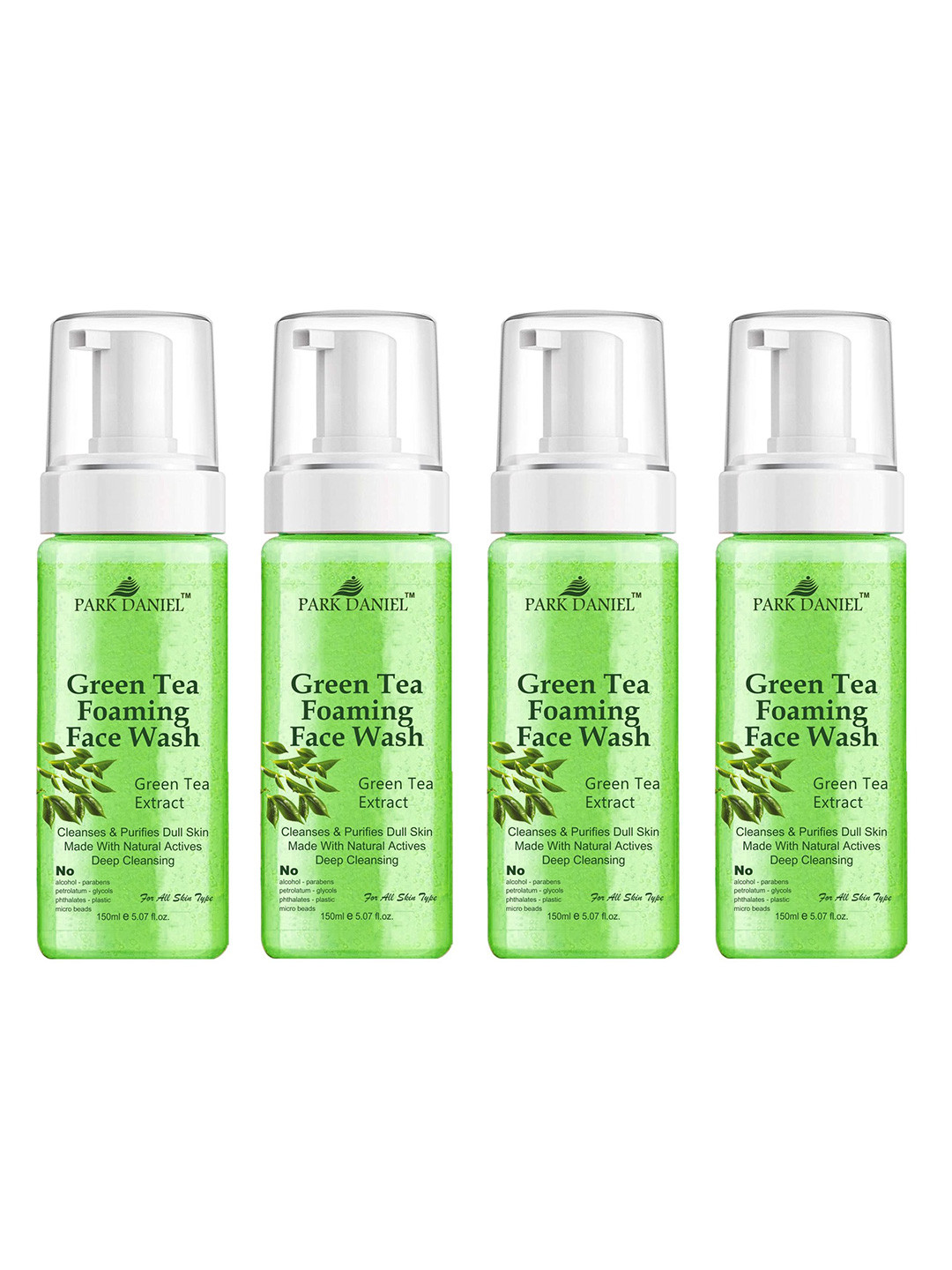 Park Daniel Green Tea Foaming Face Wash - 150 ml