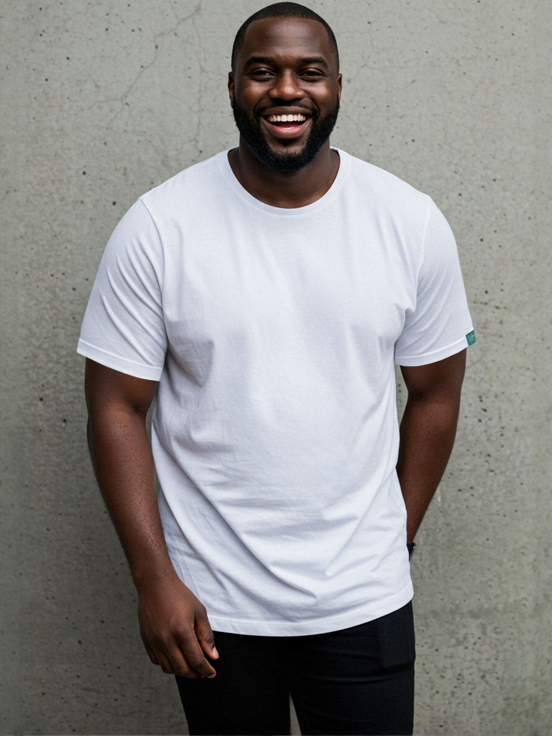 Trendyol Men Round Neck Plus size T-shirt