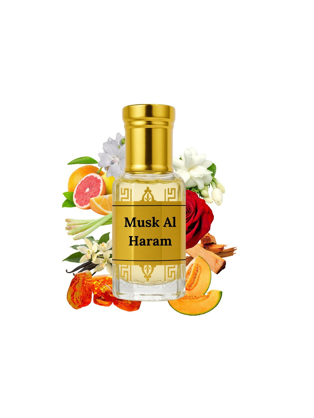 Ali Perfumes Musk Al Haram Alcohol Free Attar - 12 ml