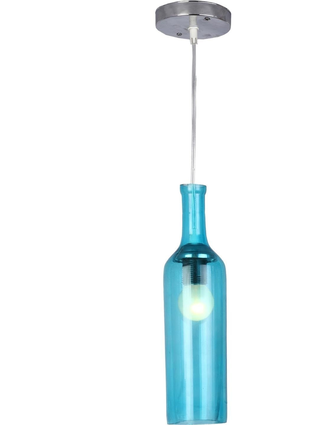 1ST TIME Blue 2 Pieces Cylinder Shaped Ceiling Lamps