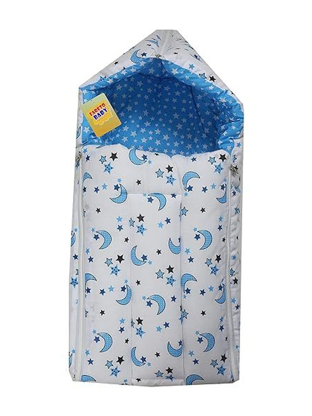 Fareto Infants Printed Pure Cotton 3 In 1 Baby Bed Sets