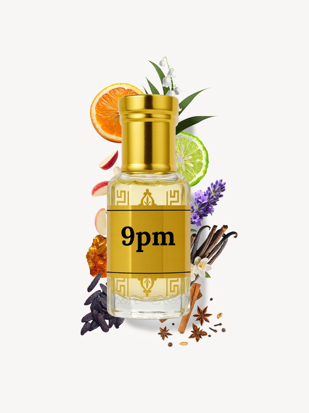 Ali Perfumes 9 Pm Alcohol Free Attar - 12 ml