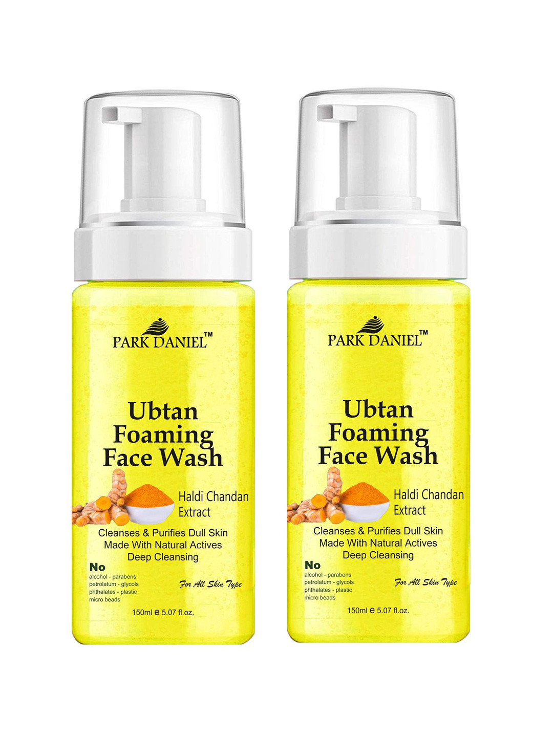 Park Daniel Ubtan Foaming Face Wash For Moisturizing Skin - 150 ml