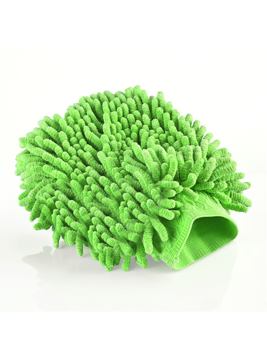 Aura Green Textured Super Absorbent 100 GSM Double Sided Cleaning Gloves