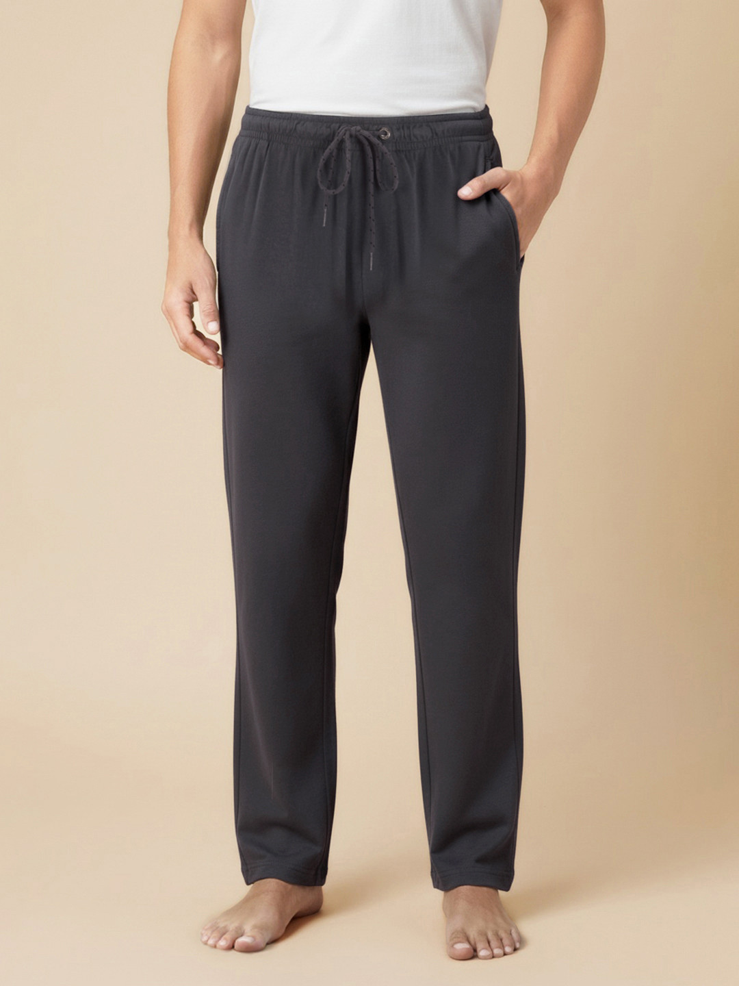 Jockey Men Solid Super Comber Cotton Rich Lounge Pants