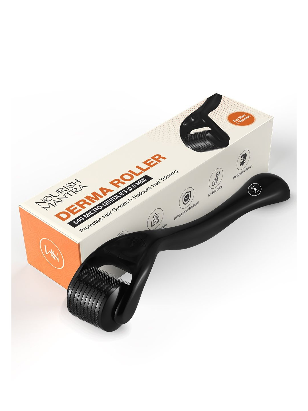 Nourish Mantra Derma Roller 0.5mm With 540 Stainless Steel