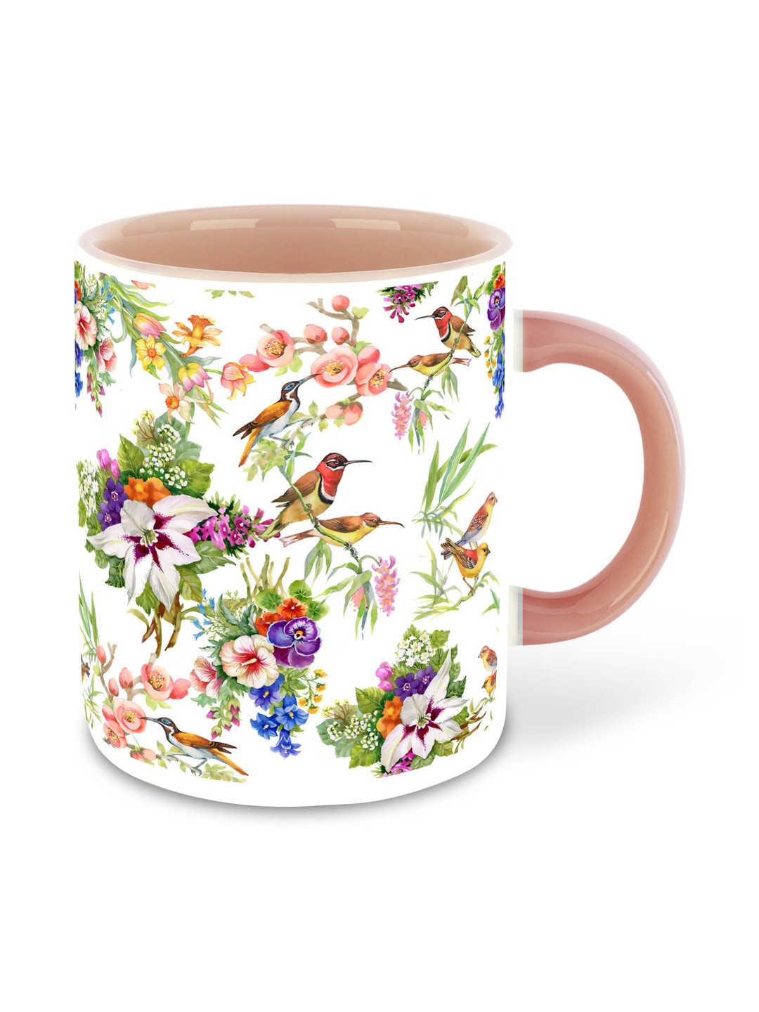 Whats Your Kick White & Green Printed Ceramic Glossy Mugs