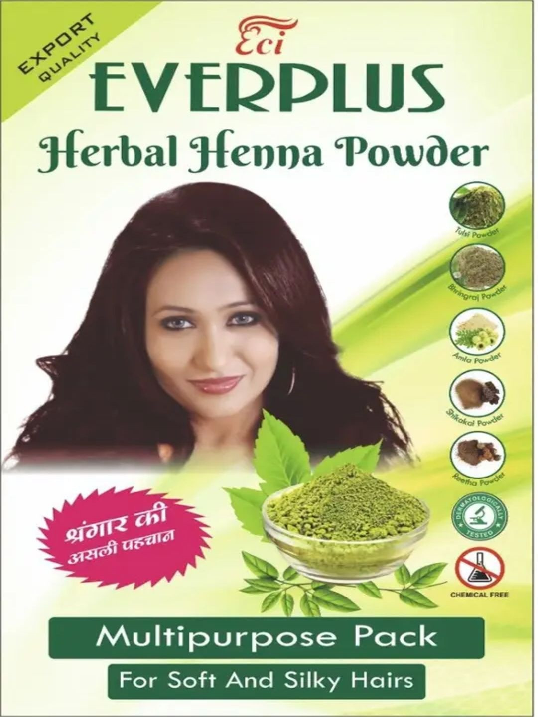 EVERPLUS Herbal Henna Powder For Hair Growth - 500 g