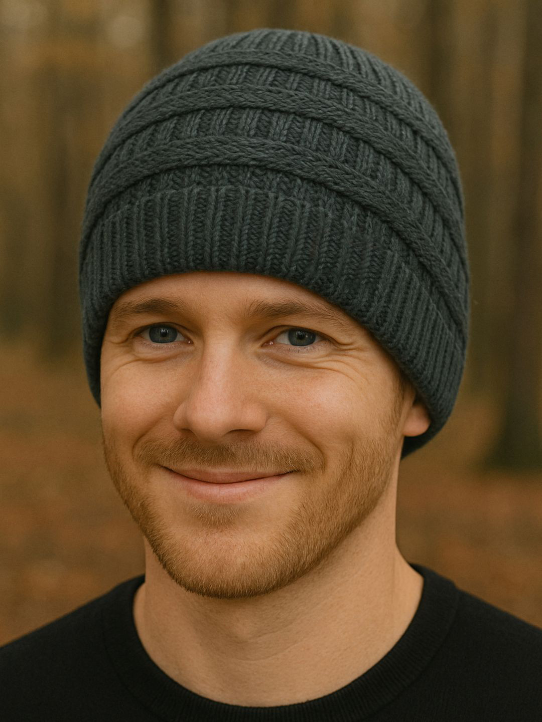 SZN Men Textured Beanie