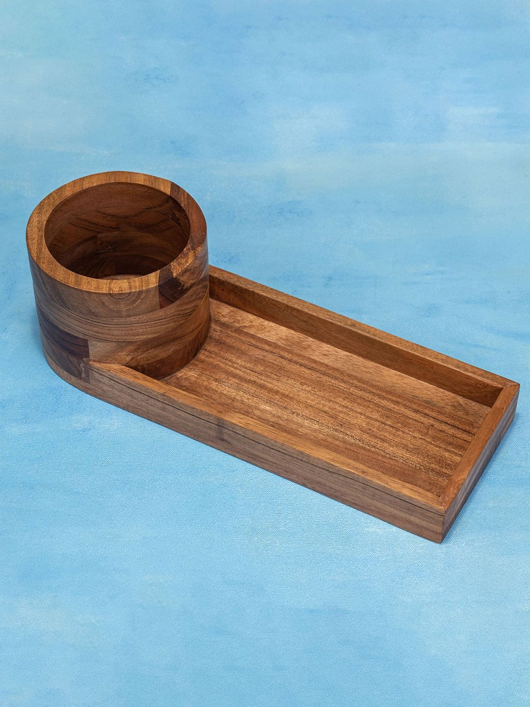 Ireka Homes Thirstray Wooden Bottle Holder