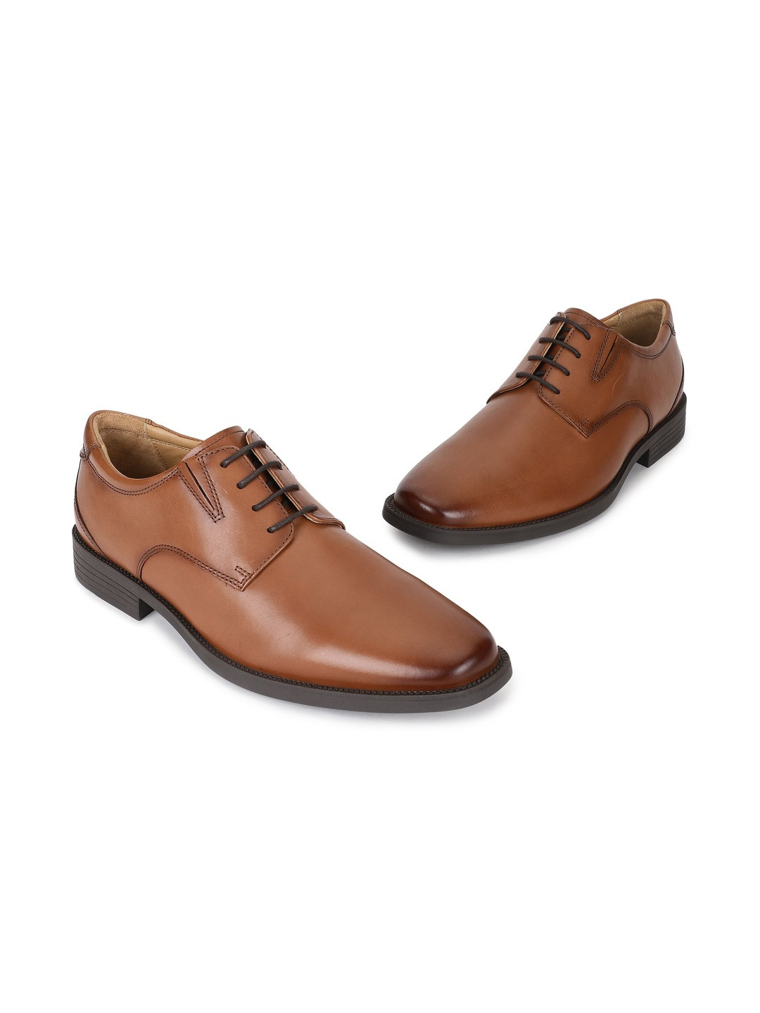 Woods Men Leather Formal Derbys Shoes