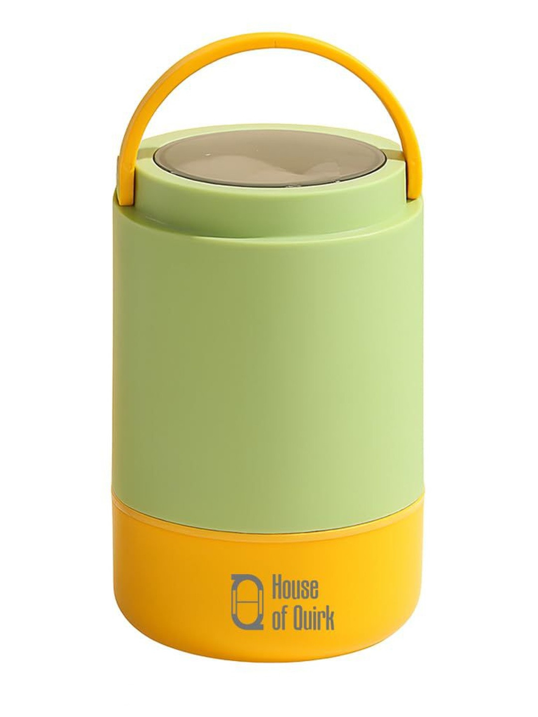 HOUSE OF QUIRK Green Polypropylene Dishwasher Safe Lunch Box