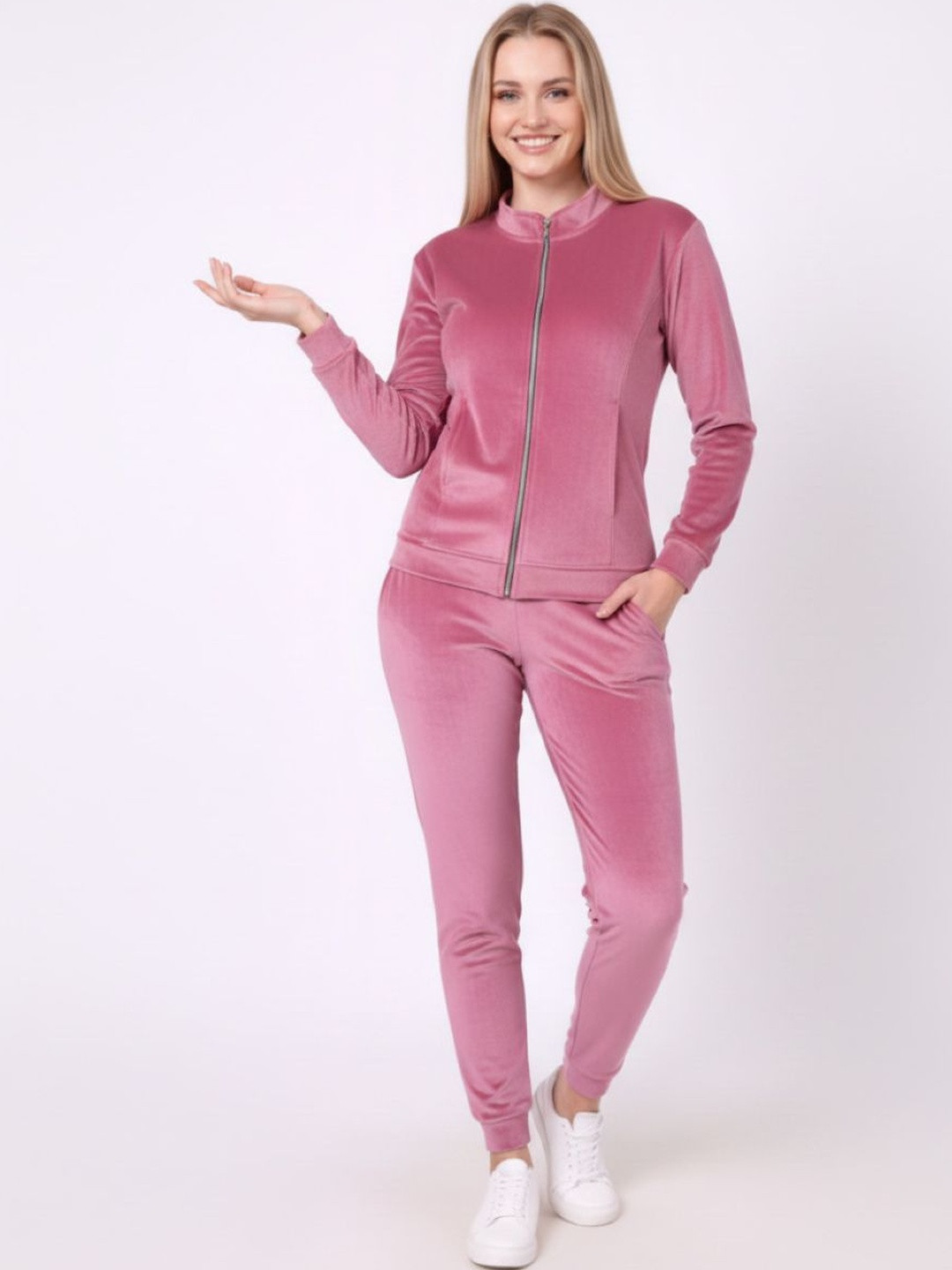 ORIEX THE ORIGINAL FASHION Round Neck Long Sleeve Sweatshirt With Trouser Co-Ords