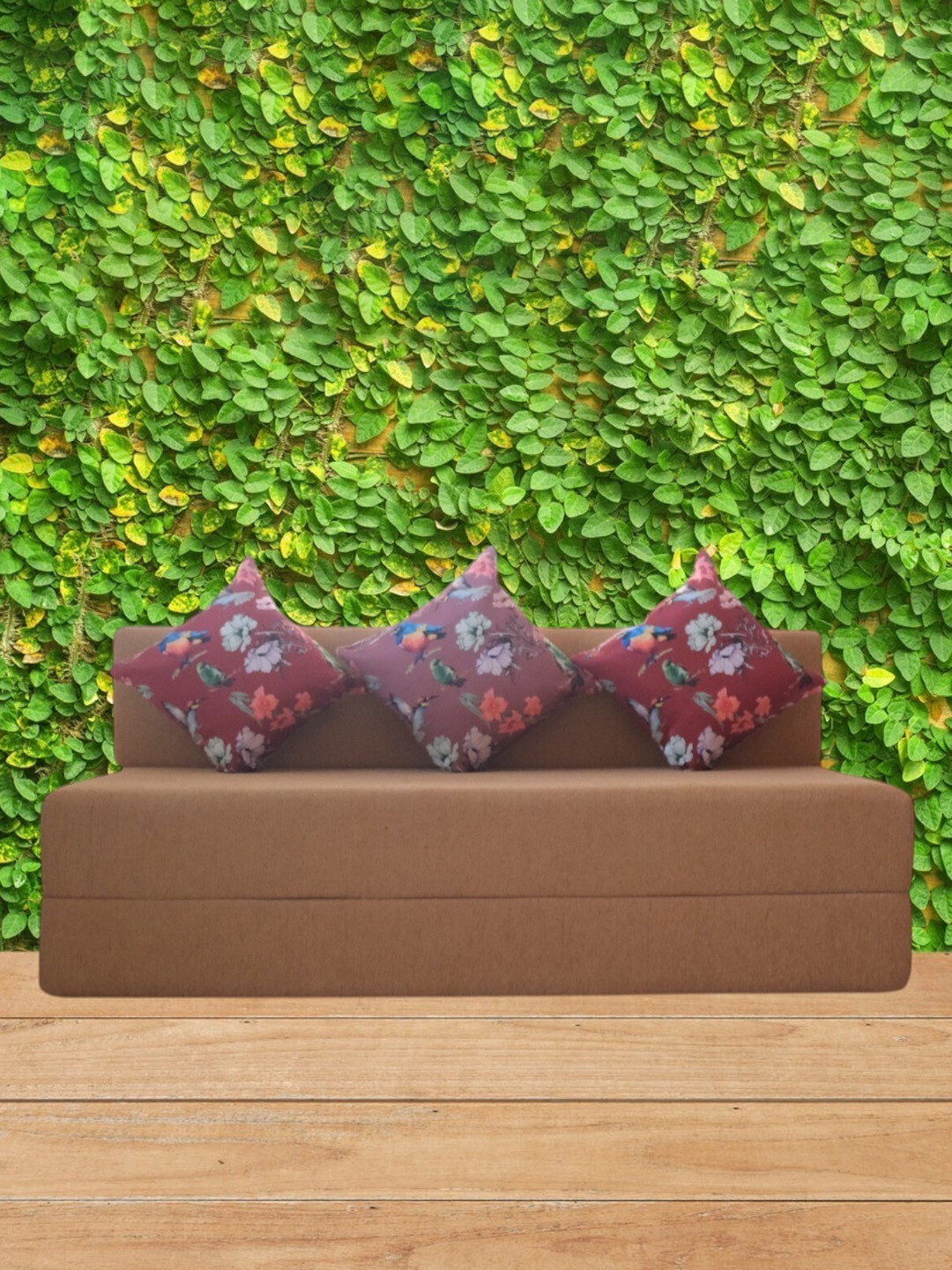 FRIENDS LIFE 3 Seater Matte Inflatable Sofa Cum Bed