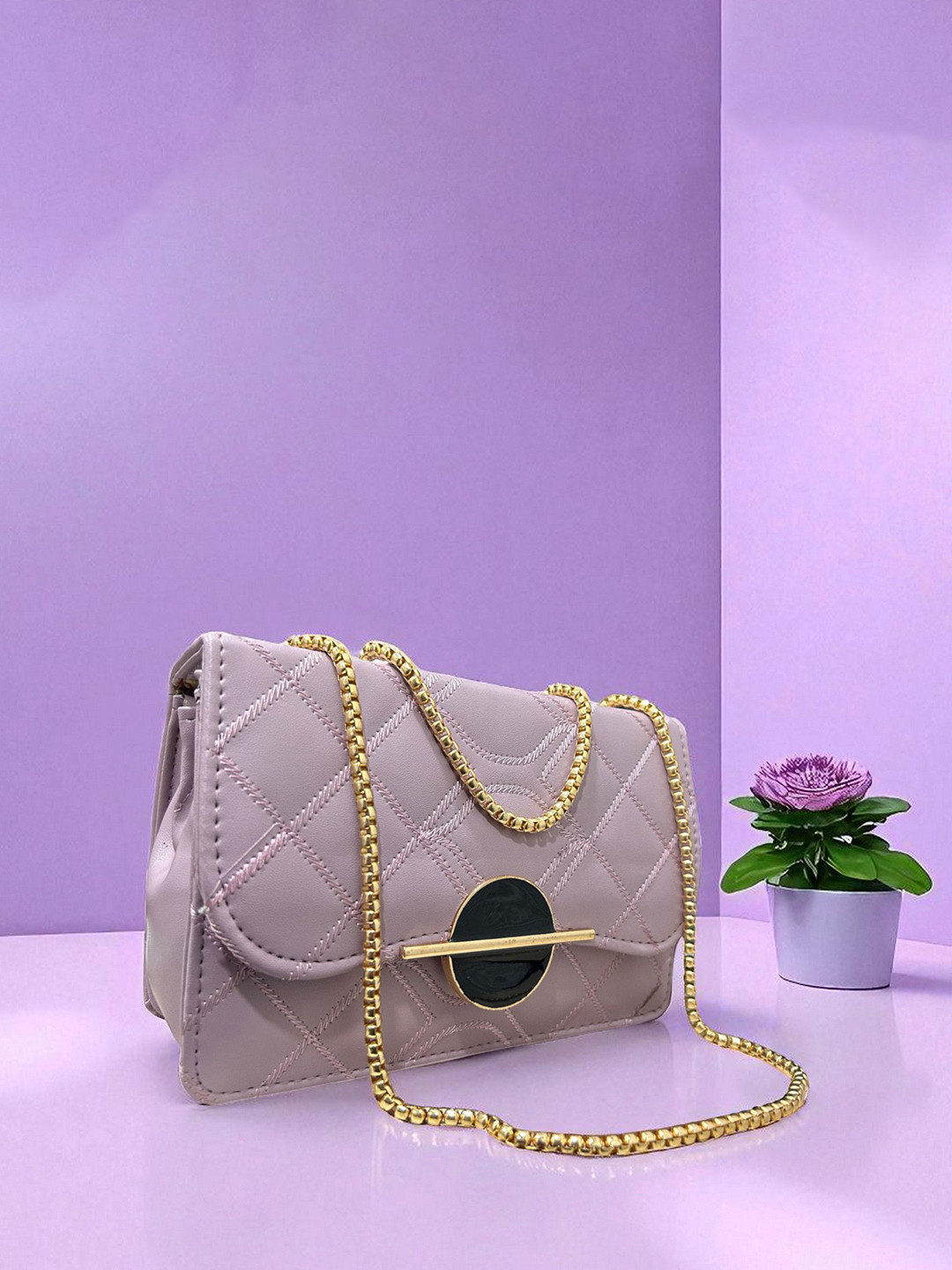 CLARIS JAMES Women Solid Crossbody Sling Bag