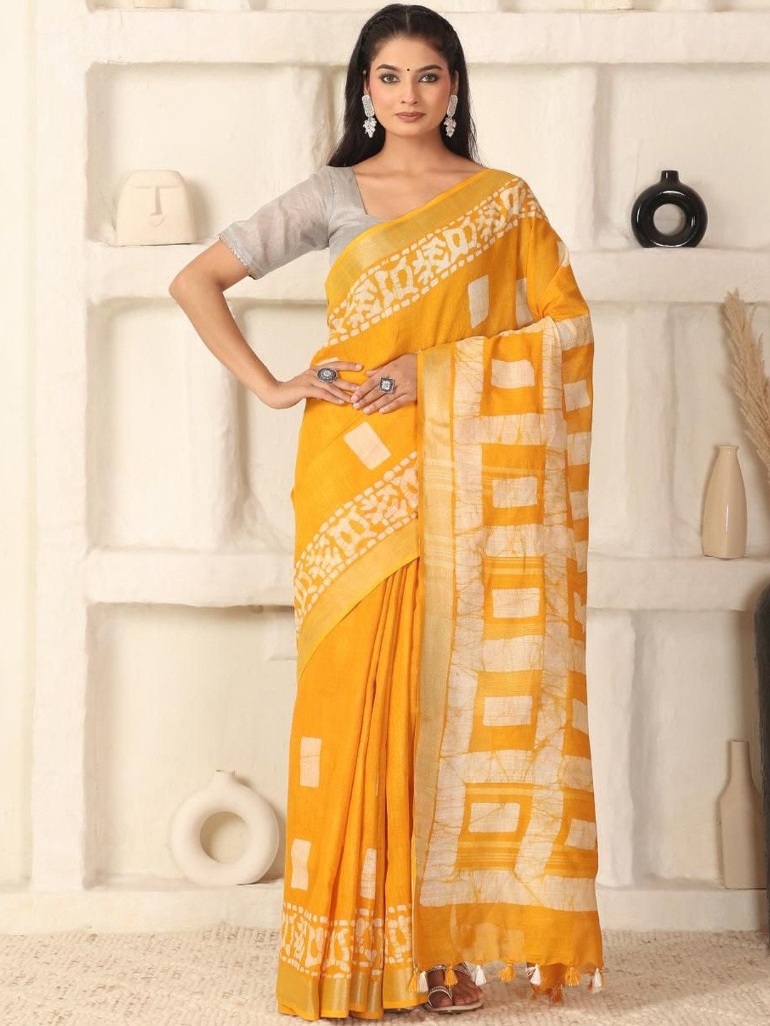HAIDER ALI AND SONS Art Silk Handloom Banarasi Saree