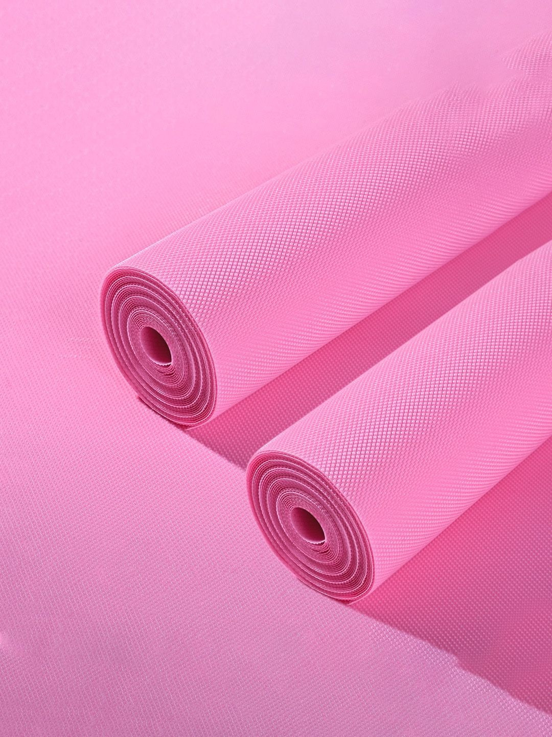 Aura Pink 2 Pieces Textured Shelf Liner Organisers