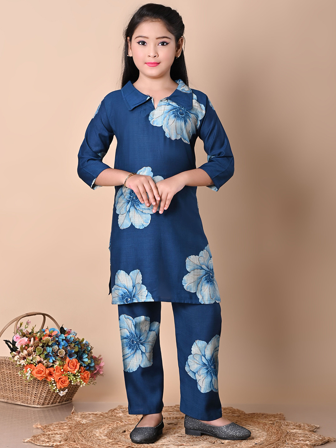 BARKAT DESIGNING PLANET Floral Print A-Line Dress