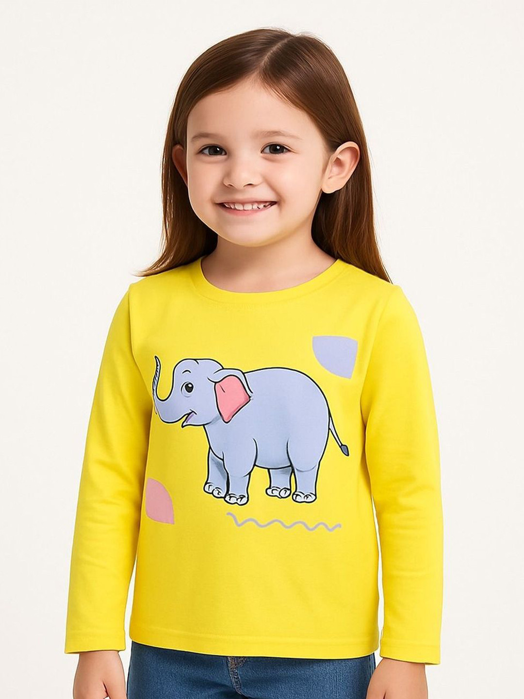 DSGARMENT Kids Cotton Printed T-shirt