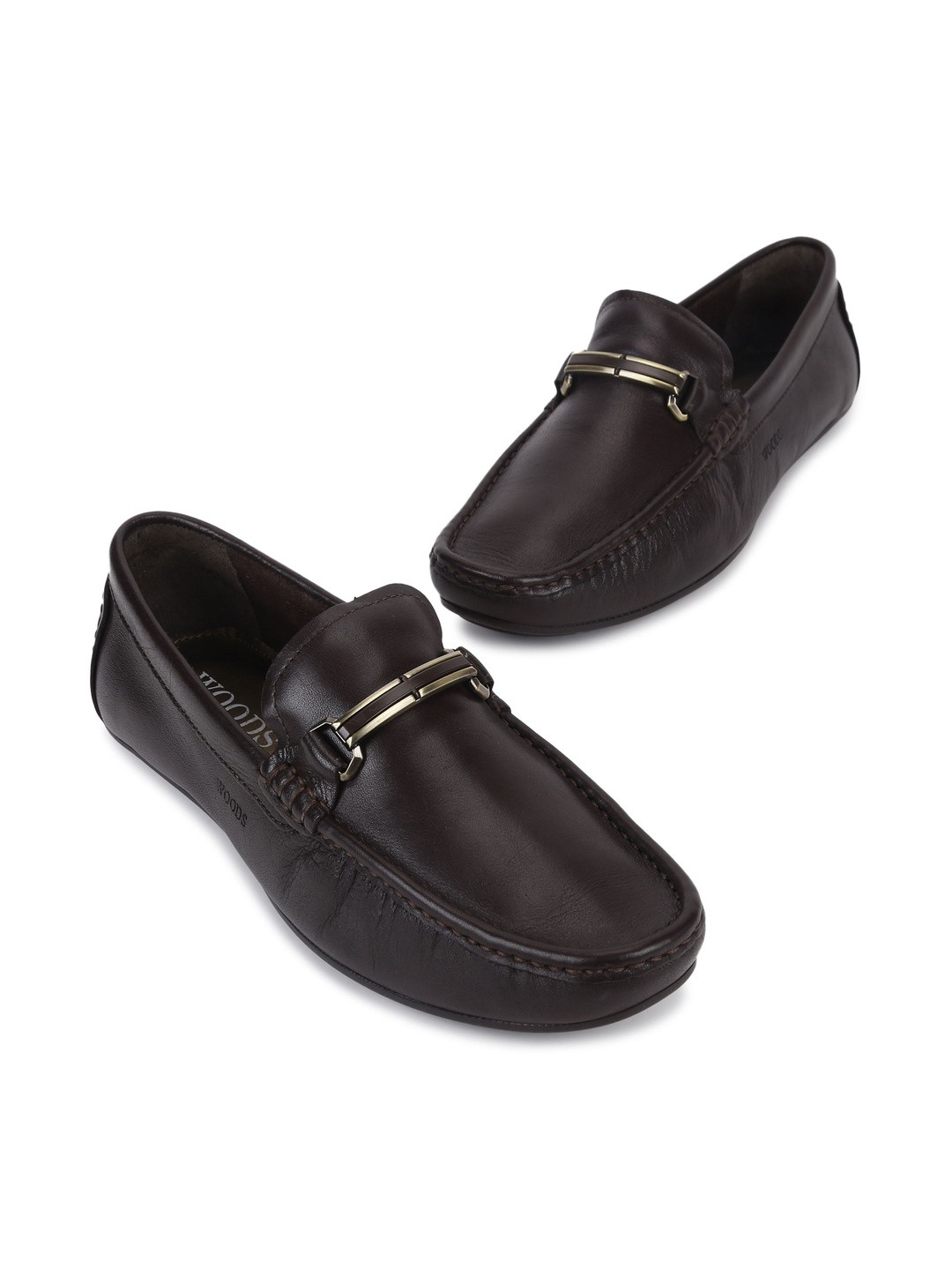 Woods Men Leather Formal Loafers Shoes