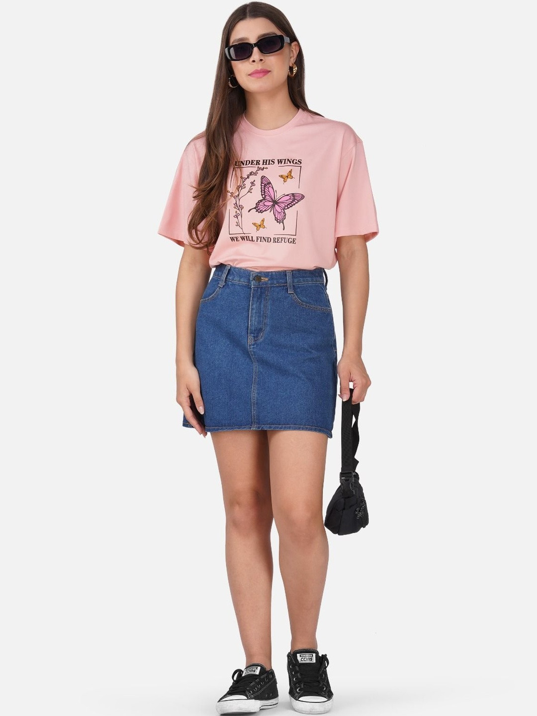 ANMI Women Printed 1 T-shirt