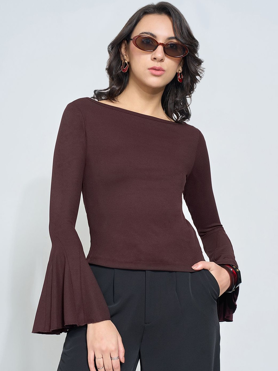 Honey by Pantaloons Bell Sleeve Cotton Top