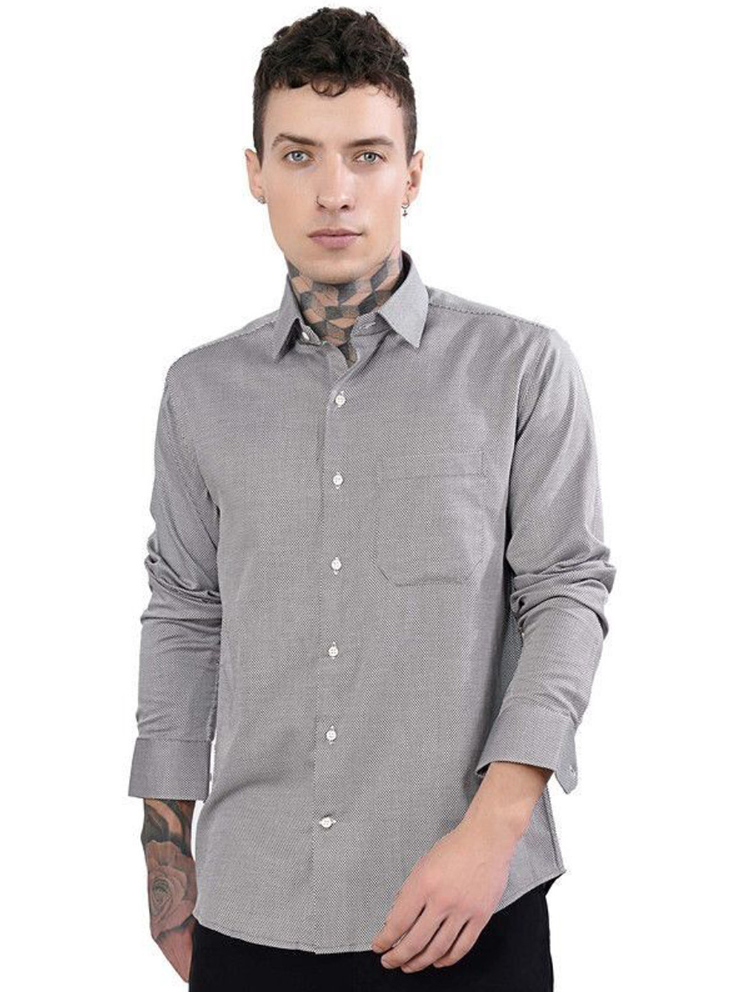 FRENCH CROWN Men Standard Formal Shirt