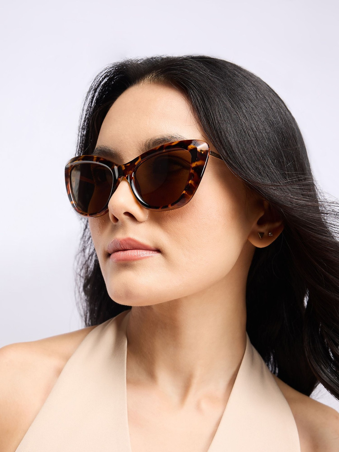 20Dresses Women Full Rim Lens & Plastic Oversized Square Sunglasses
