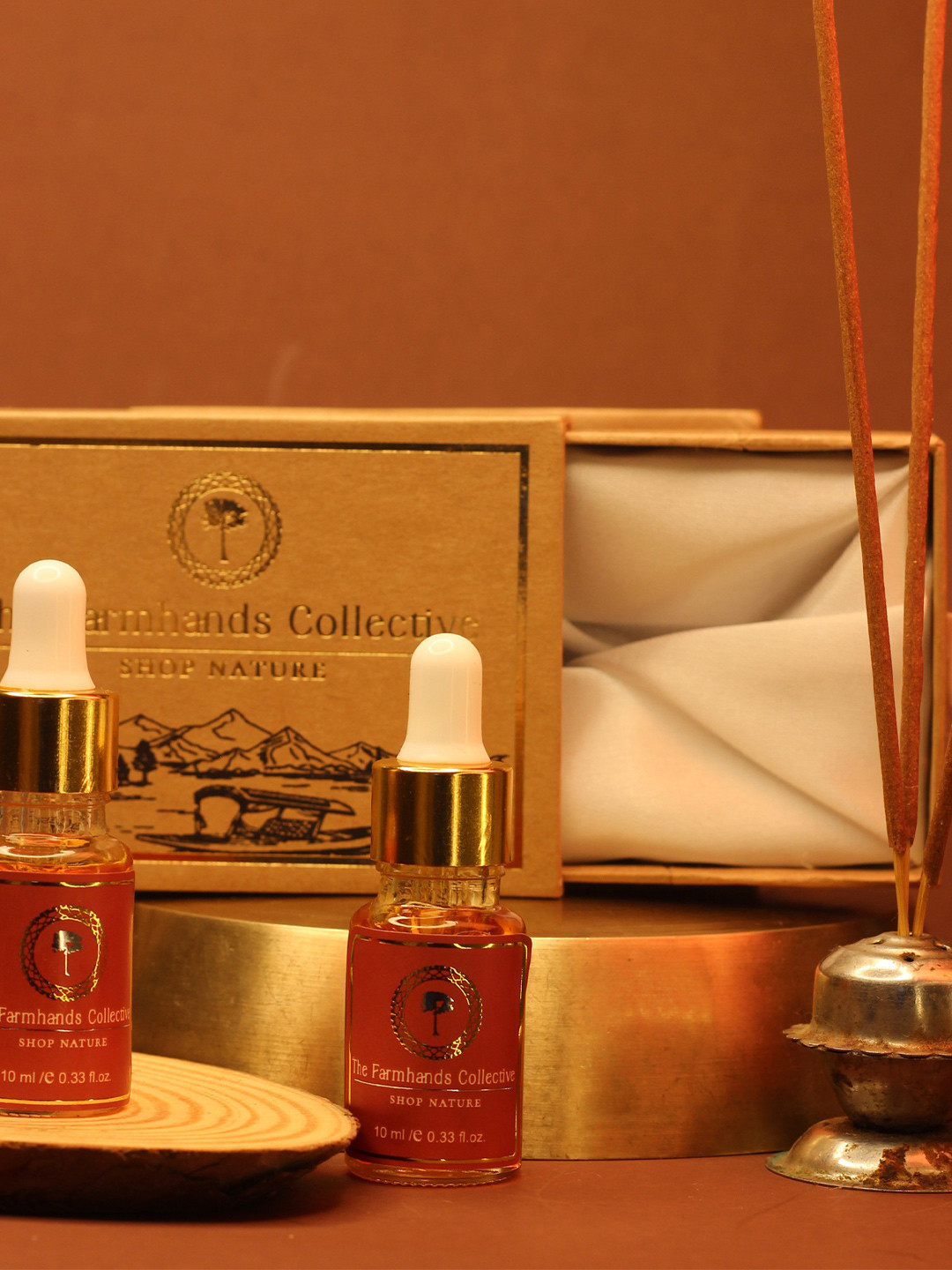 The Farmhands Collective Kashmiri Saffron Face Serum with Glow & Brightening- 10ml