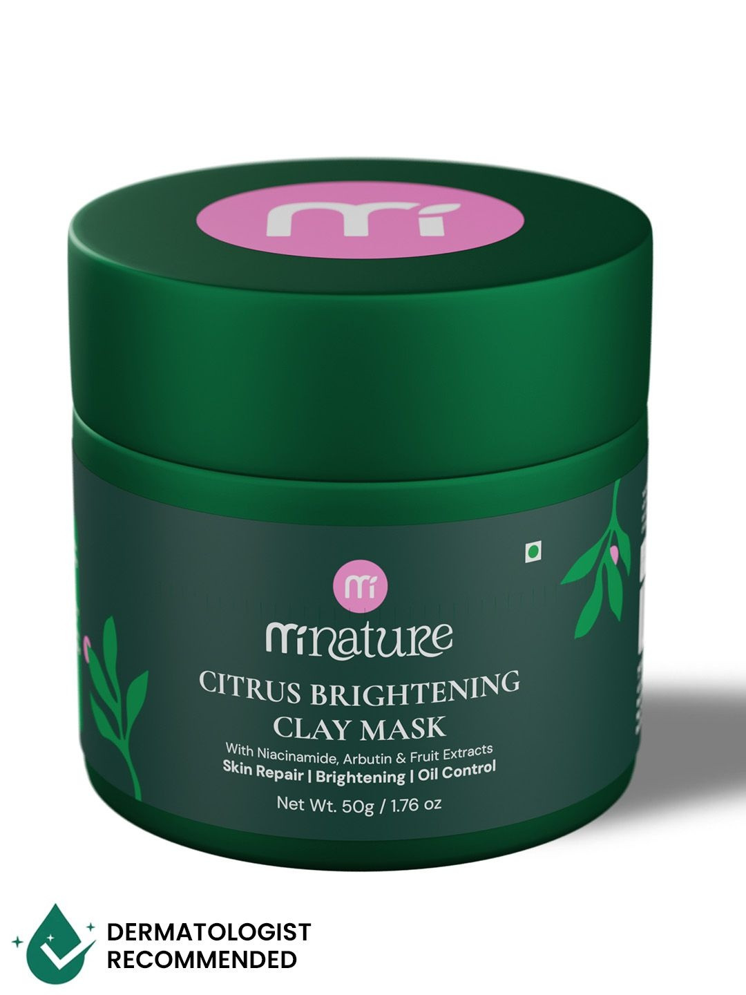 MINATURE Citrus Brightening Clay Mask- 50 g