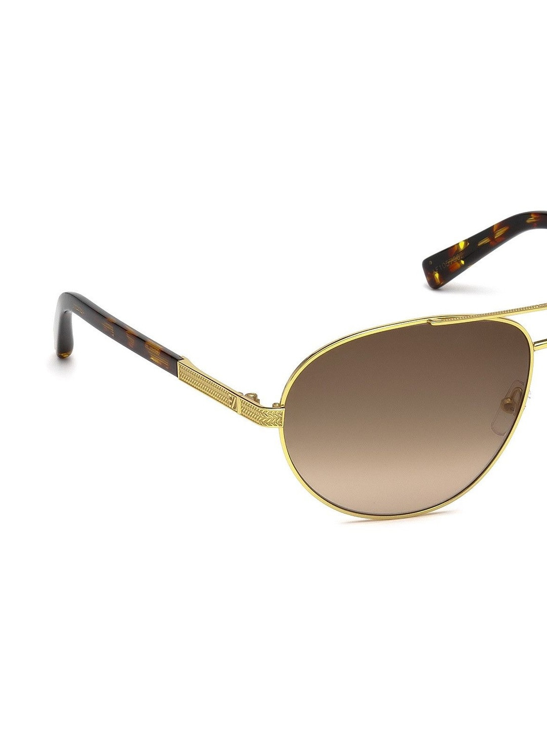 Ermenegildo Zegna Men Aviator Sunglasses with UV Protected Lens EZ0011 62 30F