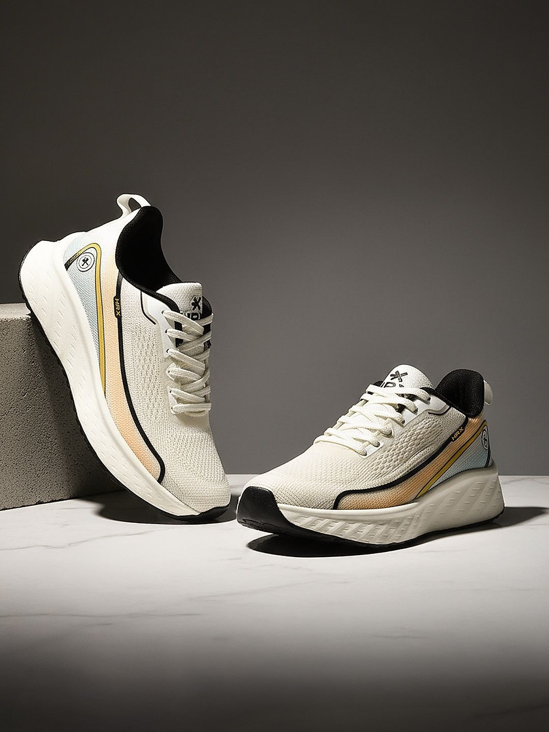 HRX by Hrithik Roshan Men Textile Running All-Rounder Non-Marking Shoes