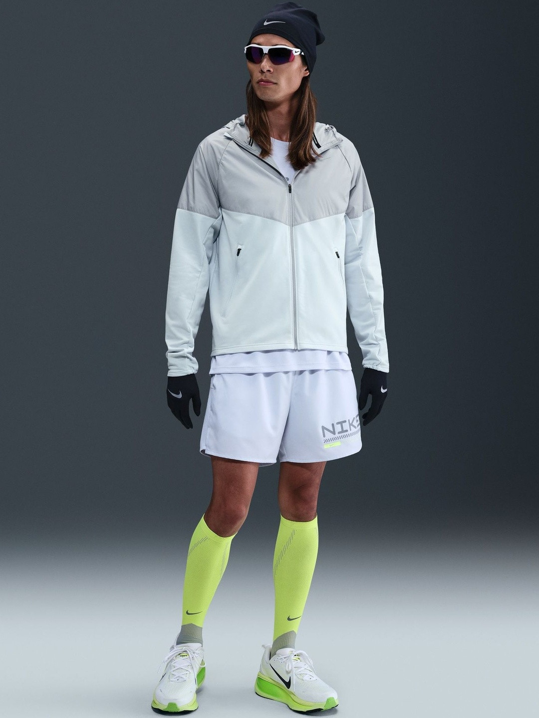 Nike Men Miler Repel Winterized Running Jacket