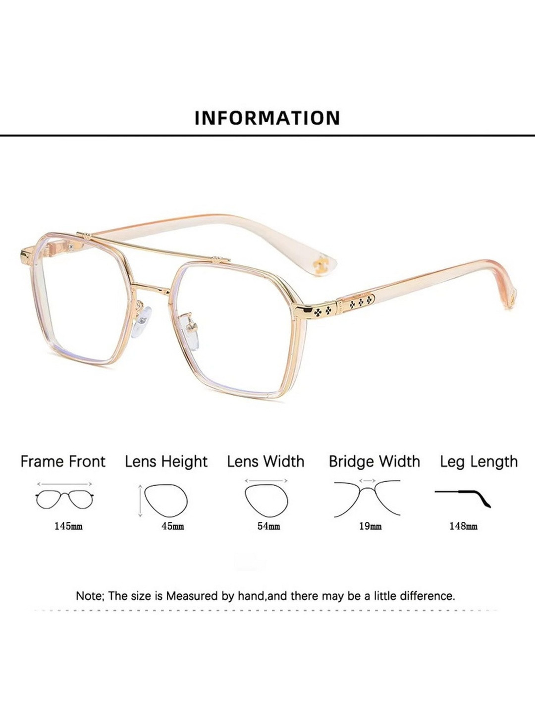 LIZA ANGEL Unisex Full Rim Wayfarer Frames LA05BC