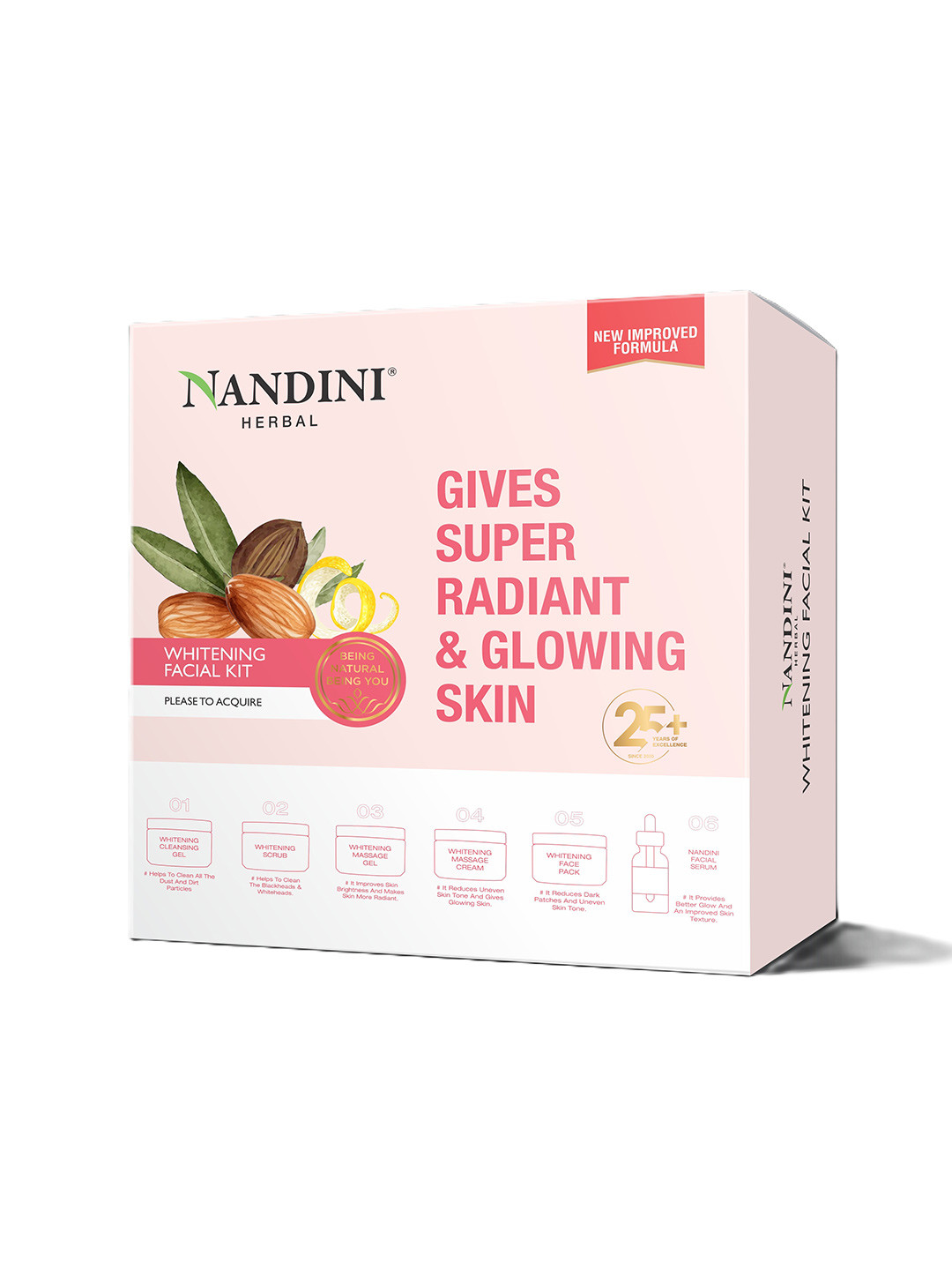 Nandini Herbal Whitening Facial Kit 260 g