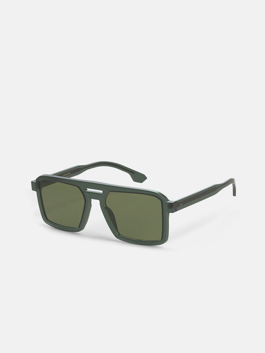 Snitch Men Lens & Square Sunglasses with