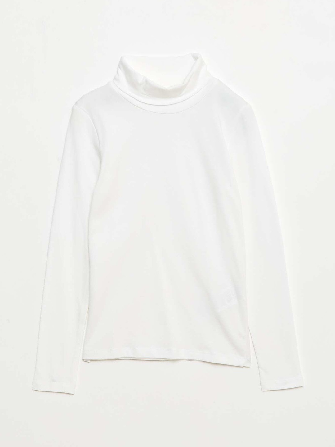 KIABI Girls High Neck Long Sleeves Pure Cotton Tops