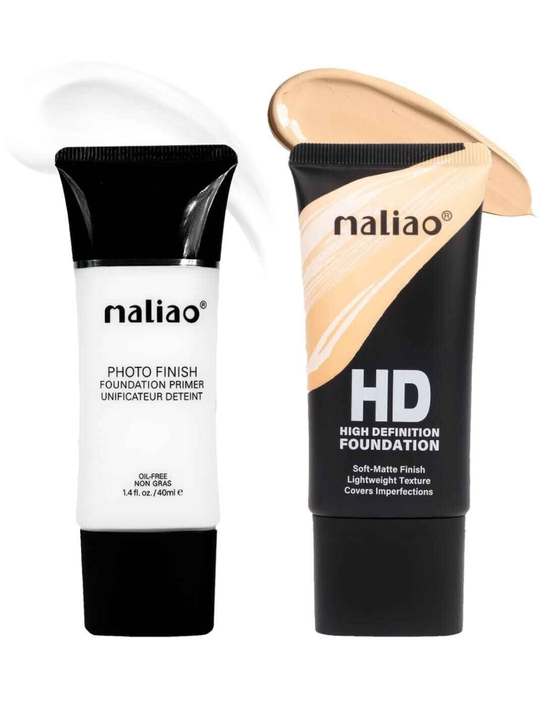 Maliao Set Of 2 Primer- 40 g- M10 & Foundation- 40 ml- M36-03