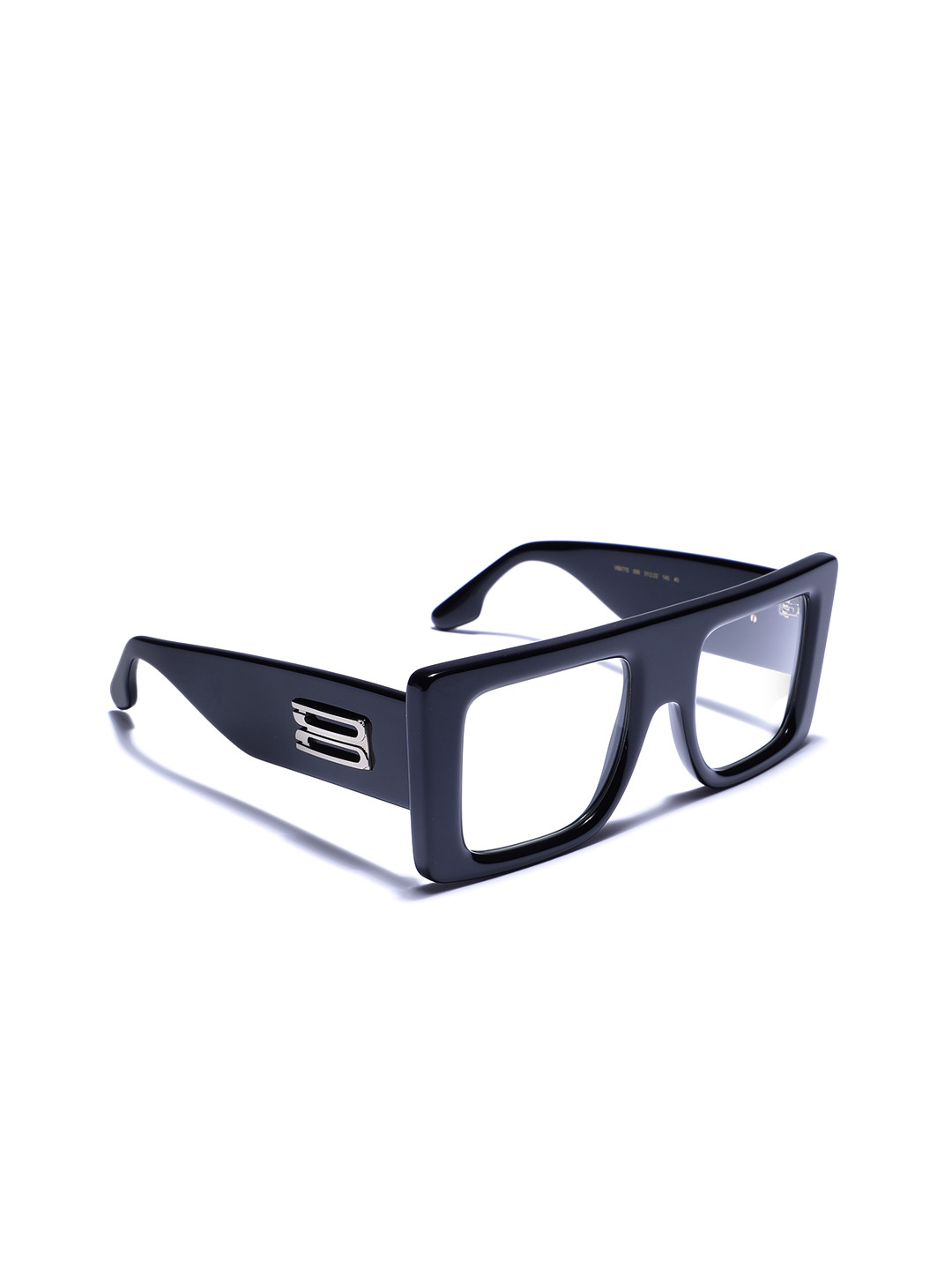 Victoria Beckham Women UV Protected Square Sunglasses - VB677S/51/BLACK CLEAR