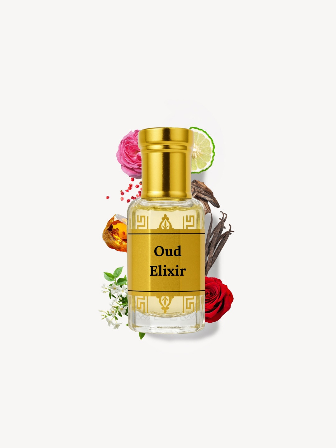 Ali Perfumes Oud Elixer Long Lasting & Alcohol Free Attar - 6 ml