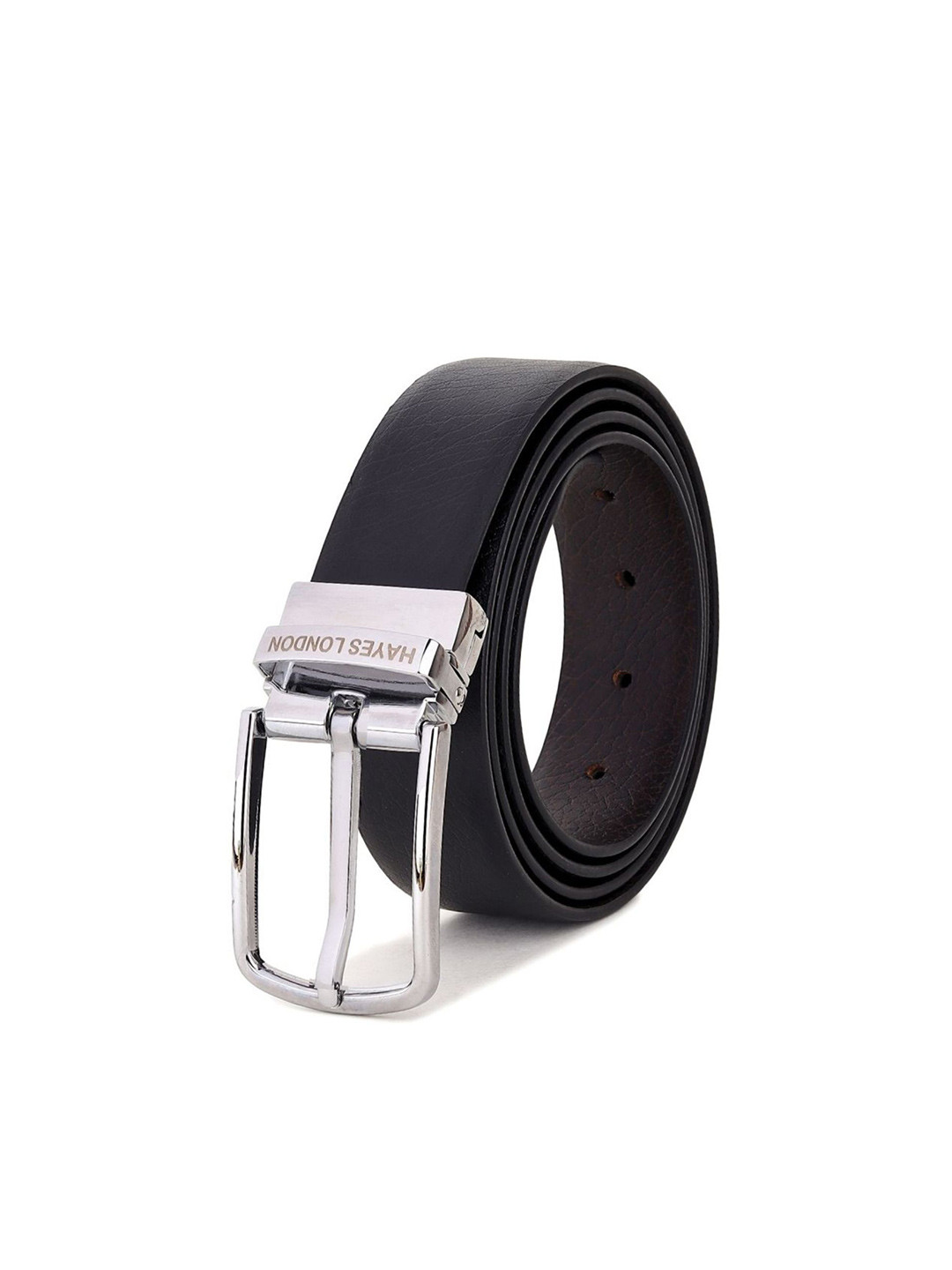 Hayes London Men Kansas Premium Leather Reversible Belts