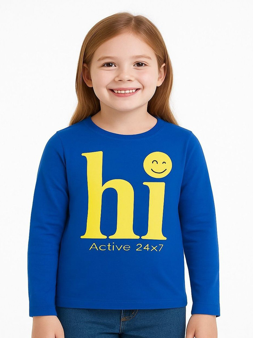 BAPPI FASHION Kids Cotton Typography Printed T-shirt