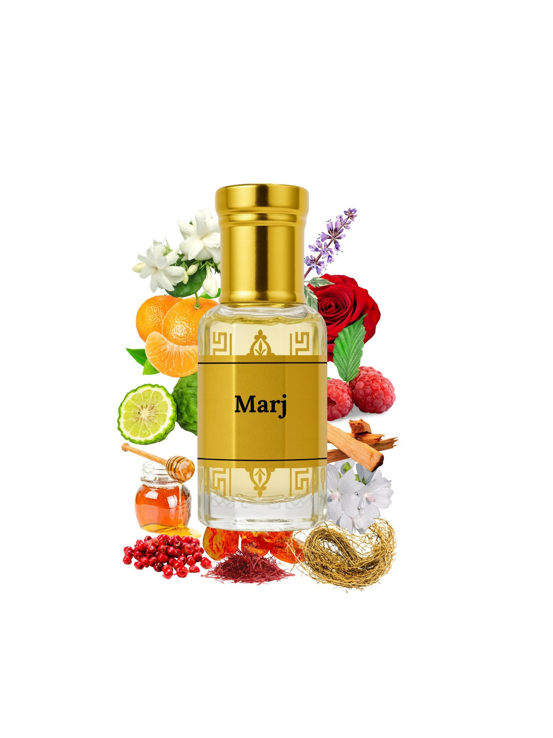Ali Perfumes Unisex Marj Long Lasting & Alcohol Free Attar - 6 ml