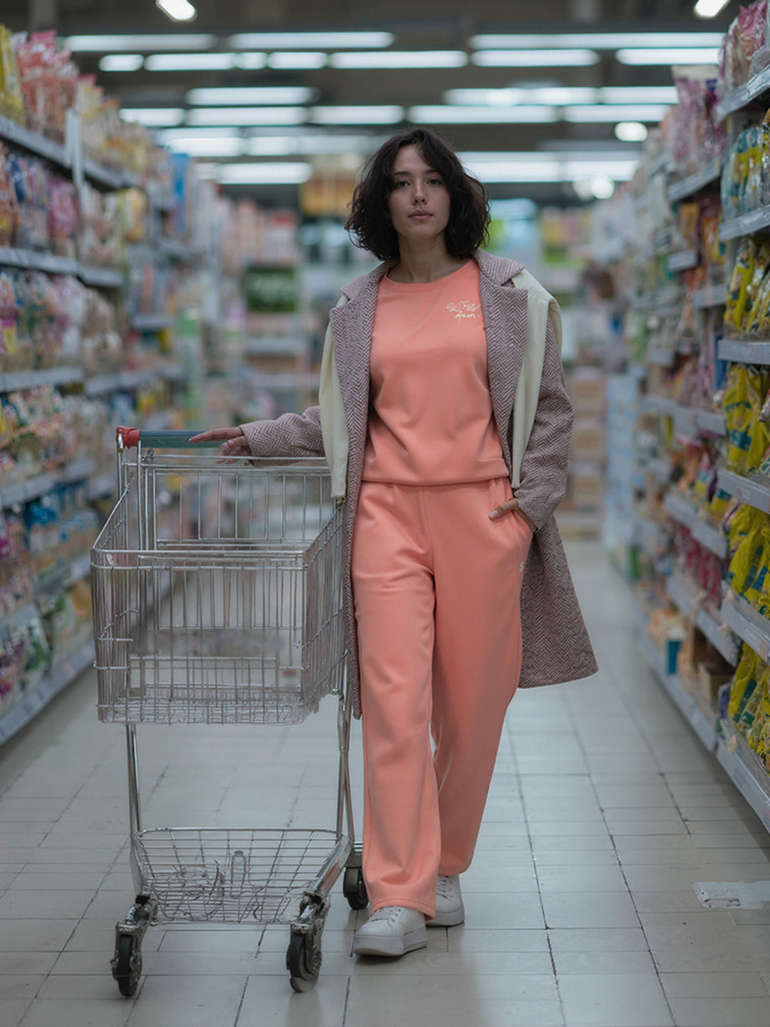 U.S. Polo Assn. Women Solid Pure Cotton Boat Neck T-shirt