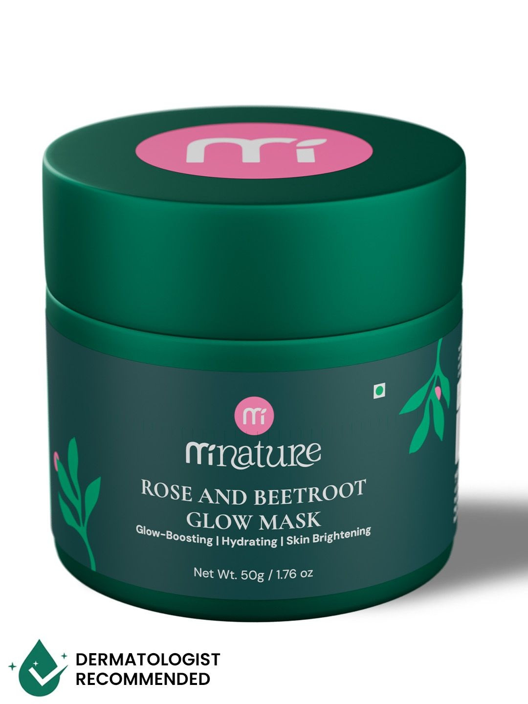 MINATURE Rose & Beetroot Glow Mask - 50 g