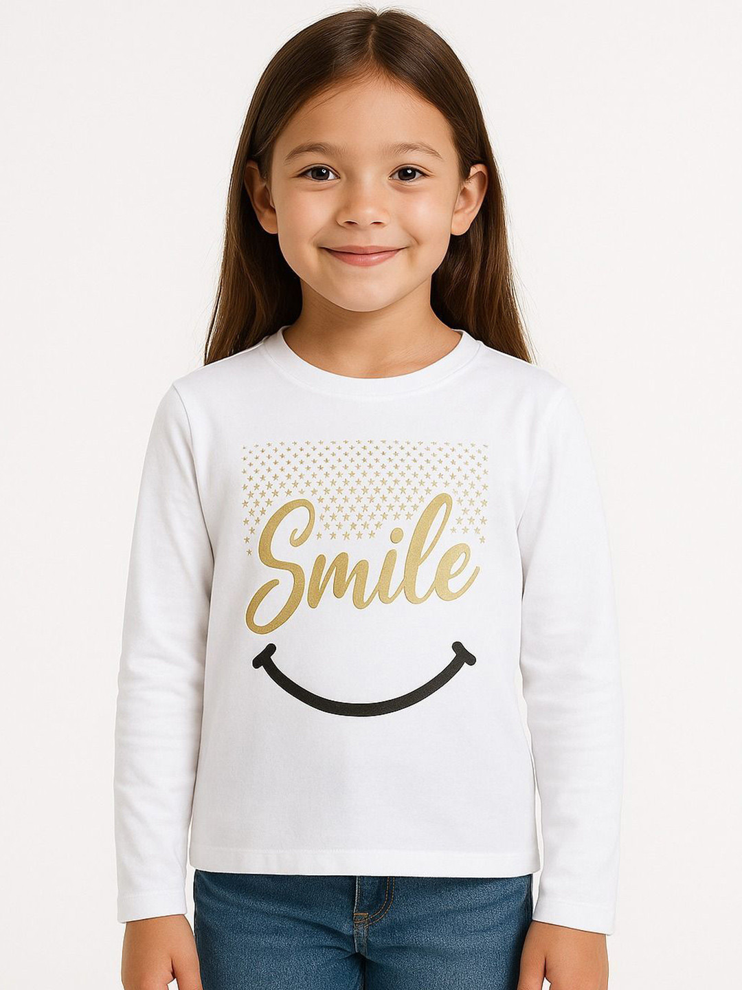 SHIFAANDRIMIS Kids Printed T-shirt