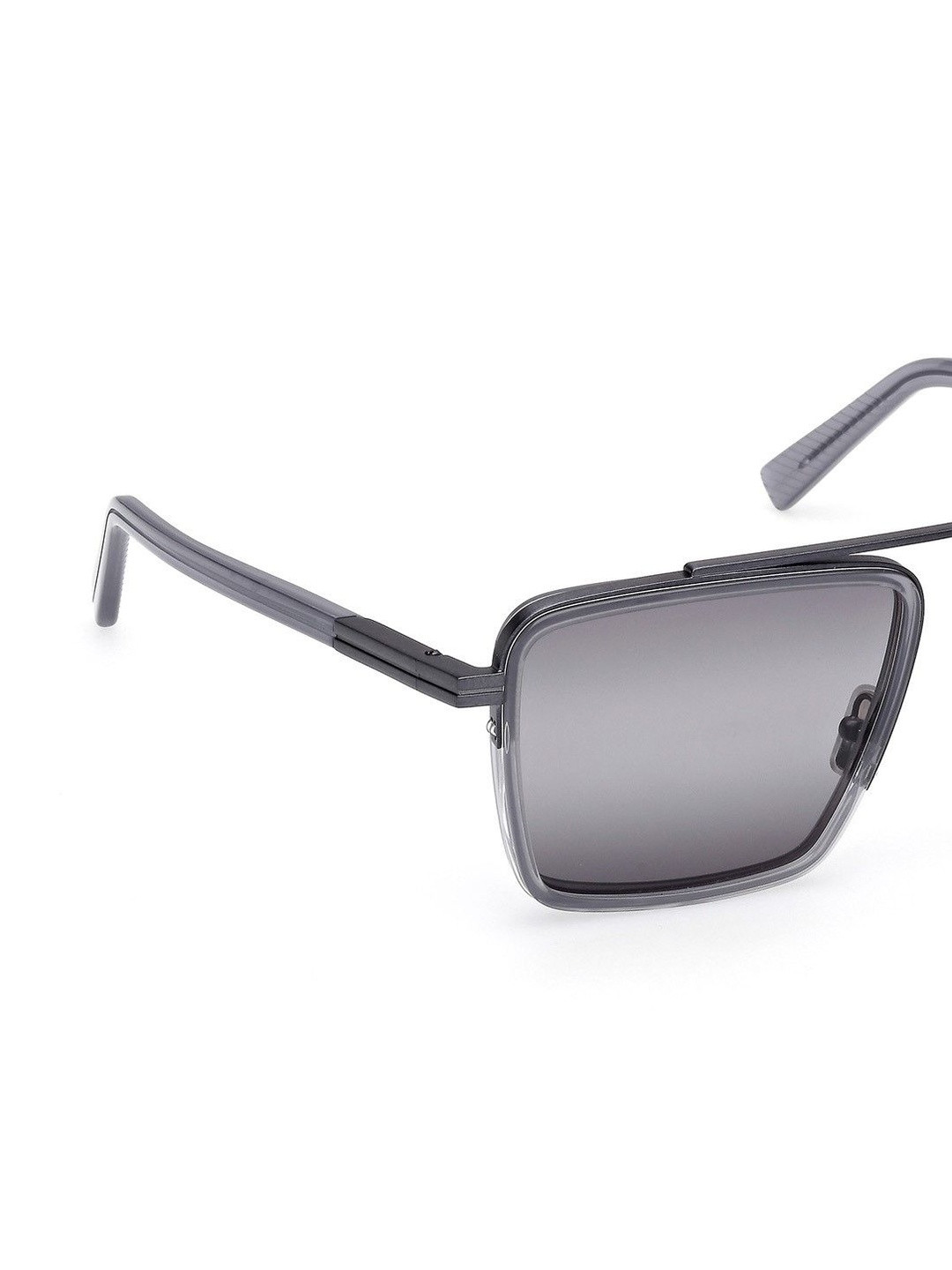 Ermenegildo Zegna Men Aviator Sunglasses with UV Protected Lens EZ0272 57 20B